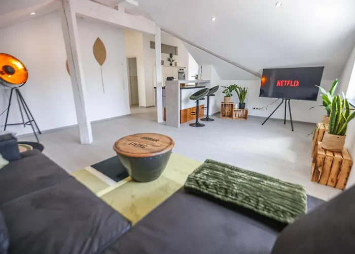Penthouse-Wohnung I 100 Qm I Blick Auf Die Weinreben I Nespresso I Emma Matratzen